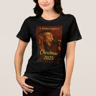 T-shirt En Tri-matière Un héritage Dino Noël 2025 Tee Edition limitée