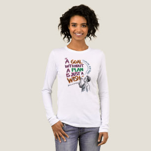 T-shirt En Tri-matière Un objectif sans plan n'est qu'un vœu Manche longu