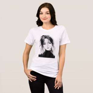 T-shirt En Tri-matière "Un regard silencieux, un monde d'histoires inexpr