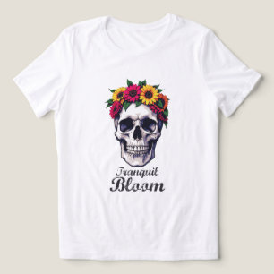 T-shirt En Tri-matière Une floraison paisible