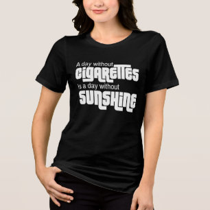 T-shirt En Tri-matière Une Journée Sans Cigarette Est Une Journée Sans So