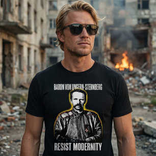 T-shirt En Tri-matière Ungern Sternberg Résiste à la Modernité Traditiona