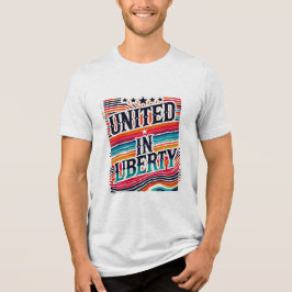 T-shirt En Tri-matière Unis dans la liberté