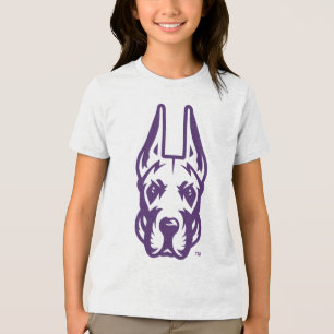 T-shirt En Tri-matière Université d'Albany Chef de la mascotte Great Dane