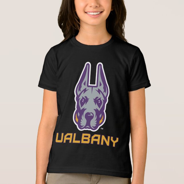 T-shirt En Tri-matière Université d'Albany Great Danes (Recto)