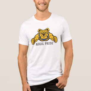 T-shirt En Tri-matière Université d'État A&T de Caroline du Nord Bulldo