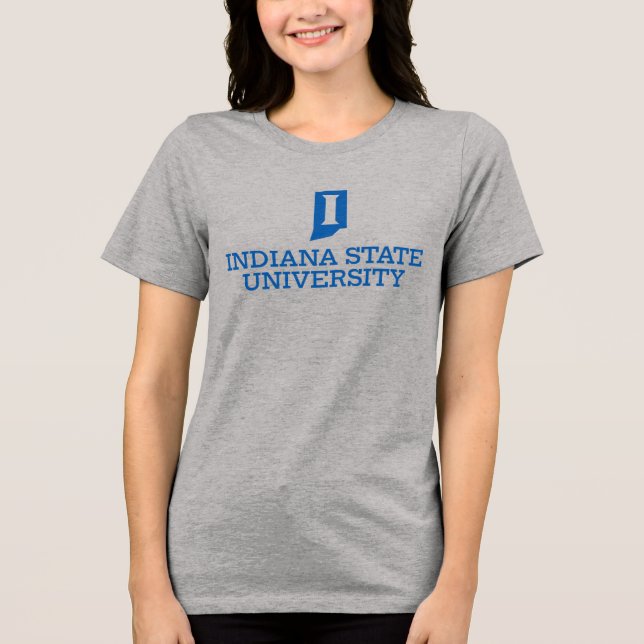 T-shirt En Tri-matière Université d'État de l'Indiana (Recto)