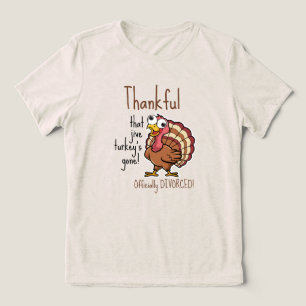 T-shirt En Tri-matière Vacances d'automne Funny Divorce