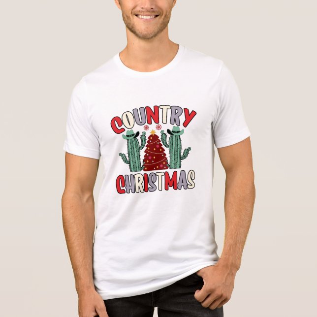 T-shirt En Tri-matière Vacances de Noël dans l'Ouest Super (Recto)