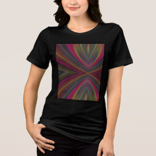 T-shirt En Tri-matière Vagues de sable doux colorées