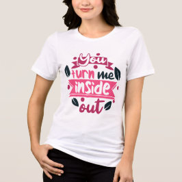 T-shirt En Tri-matière Valentines Day love