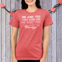 Valentines Jour - Texte de fond Vous & Moi