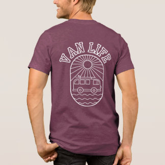 T-shirt En Tri-matière Van Life Sunset Camionnette Unisexe