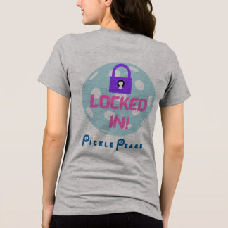 T-shirt En Tri-matière Verrouillé ! T-shirt de Pickle Peace