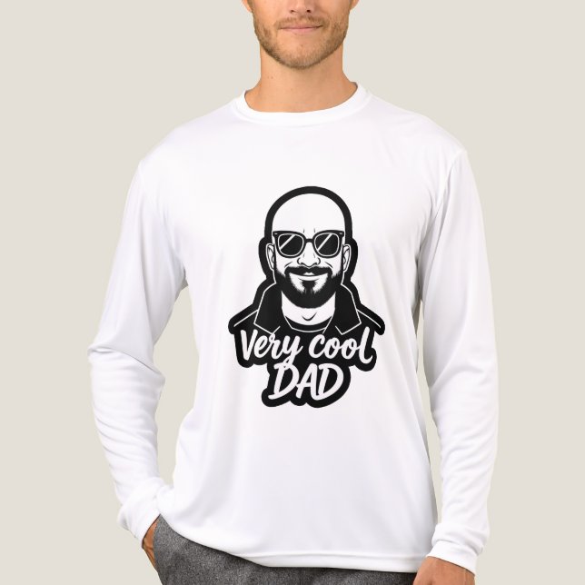 T-shirt En Tri-matière Very cool dad  (Recto)