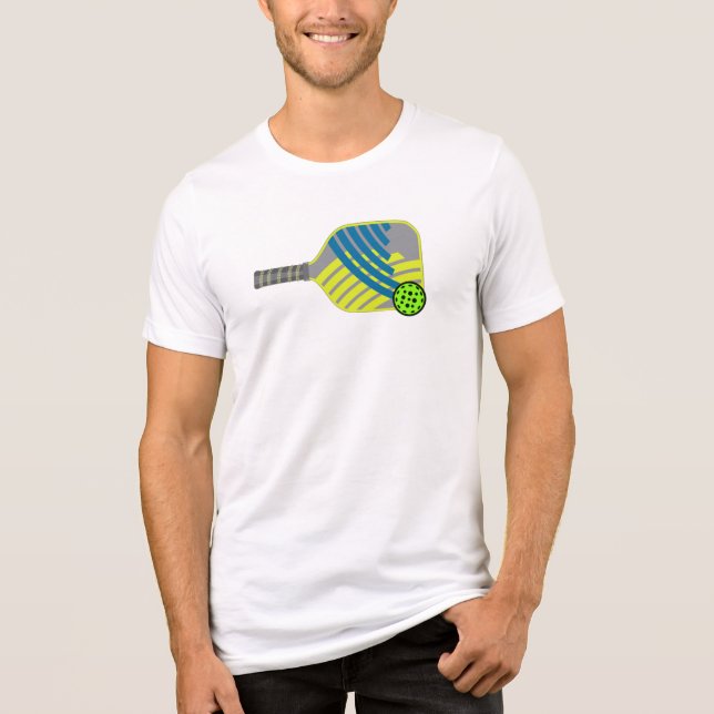 T-shirt En Tri-matière Vêtements de Pickball (Recto)