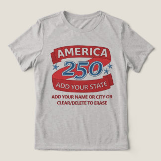 T-shirt En Tri-matière Vêtements patriotiques de l'État pour l'Amérique 2