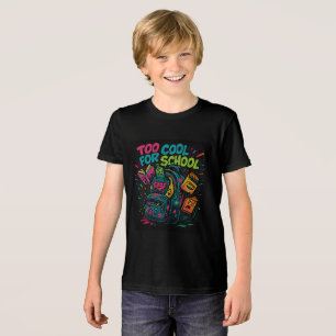 T-shirt En Tri-matière Vêtements personnalisés TROP DE COOL À L'ÉCOLE