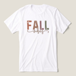 T-shirt En Tri-matière Vibes d'automne arc-en-ciel