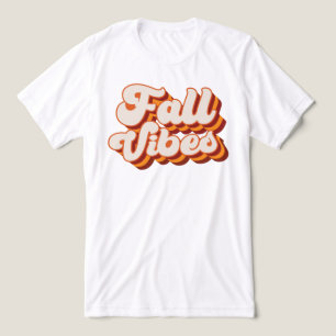 T-shirt En Tri-matière Vibes d'automne rétro