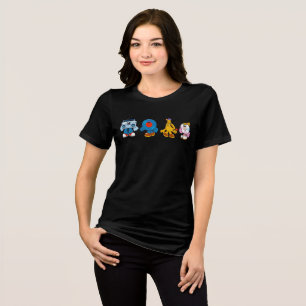 T-shirt En Tri-matière Vibes de musique rétro Tri-Blend Tee
