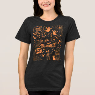 T-shirt En Tri-matière Vibes Doodween - Nuit Éffrayante