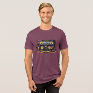 T-shirt En Tri-matière Vibes rétro : Boombox Dreams