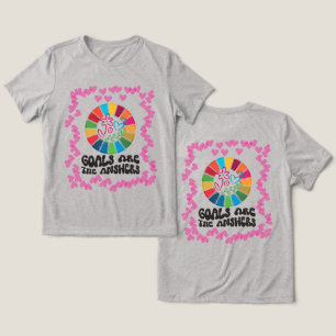 T-shirt En Tri-matière Vie consciente, Impact mondial : Objectifs éthique