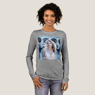 T-SHIRT  EN TRI-MATIÈRE VIENNE - AUTRICHE - J'AIME VIENNE