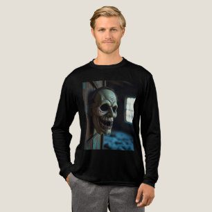 T-shirt En Tri-matière Vieux Masque Gris
