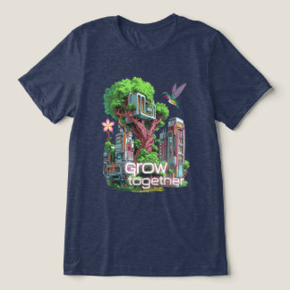 T-shirt En Tri-matière Ville symbiotique