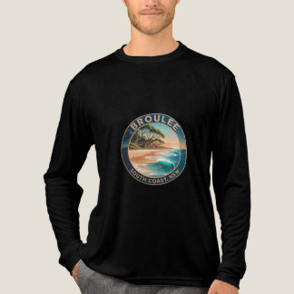 T-shirt En Tri-matière Vintage Broulee Beach Nature Adventure Design