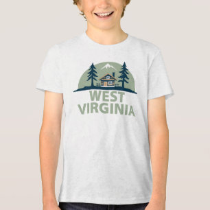 T-shirt En Tri-matière Virginie-Occidentale, États-Unis d'Amérique