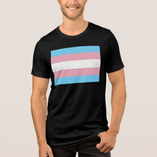 T-shirt En Tri-matière Visibilité du drapeau de fierté transgenre de Slip