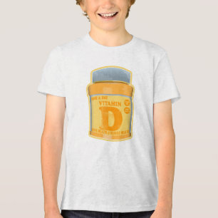 T-shirt En Tri-matière Vitamine D capsules santé et bien-être