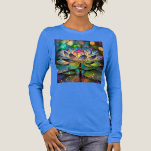 T-shirt En Tri-matière Vitre Fleur de Lotus Vibrante