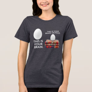 T-shirt En Tri-matière Votre cerveau sur les tapis
