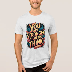 T-shirt En Tri-matière Vous Êtes Forte Citation Motivationnelle Phoenix D