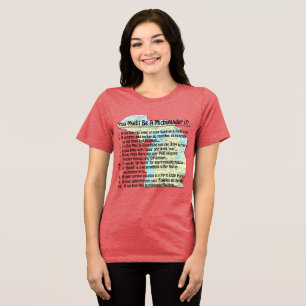 T-shirt En Tri-matière Vous pourriez être un Michigander si :