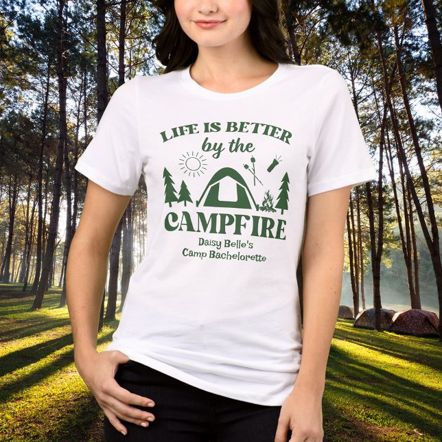 T-shirt En Tri-matière Week-end de célibataire au Modern Green Camp (Créateur téléchargé)