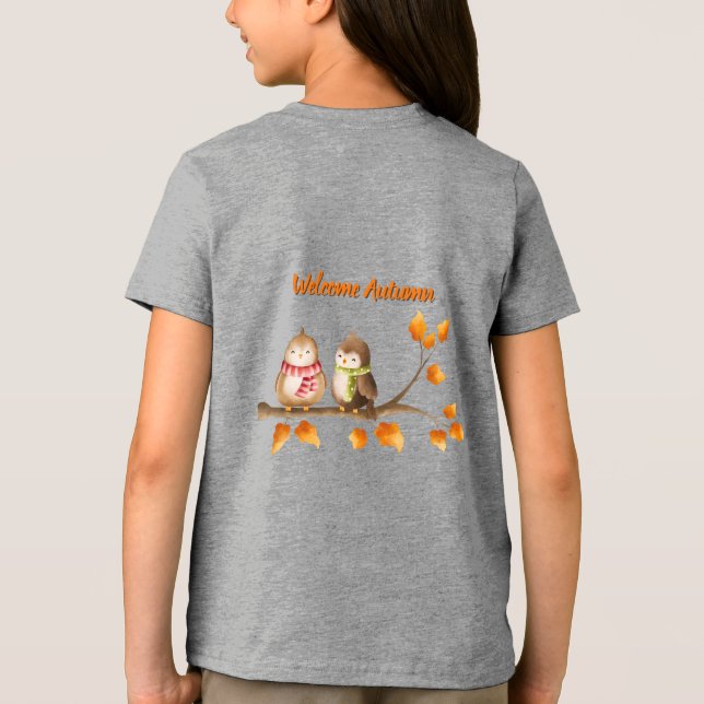 T-shirt En Tri-matière Welcome Autumn (Verso)