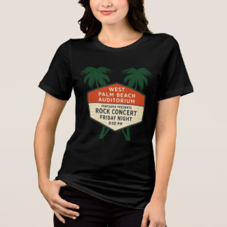 T-shirt En Tri-matière West Palm Beach Auditorium Marquee Concert