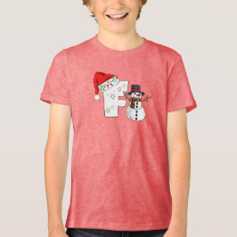 T-shirt En Tri-matière White letter f christmas gift 