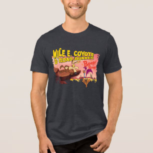 T-SHIRT  EN TRI-MATIÈRE WILE E. COYOTE™ & ROAD RUNNER™ BEEP BEEP!