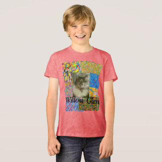 T-shirt En Tri-matière Willow Glen patchwork and cat