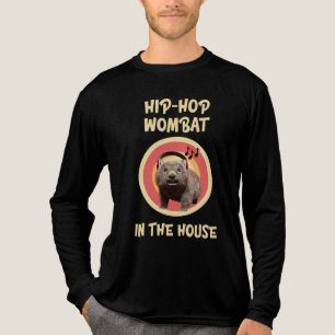 T-shirt En Tri-matière Wombat Hip-hop Drôle dans la Maison