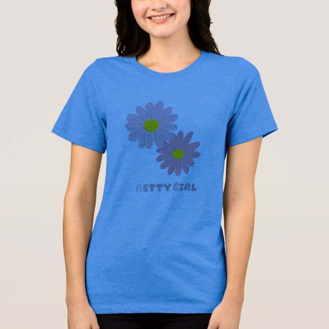 T-shirt En Tri-matière Women's T-Shirt Design  (Recto)