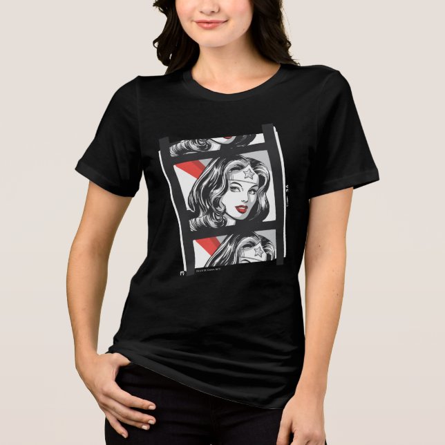 T-shirt En Tri-matière Wonder Woman Film Strip (Recto)