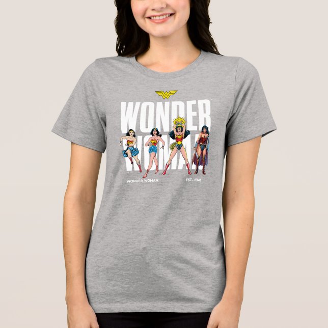 T-shirt En Tri-matière Wonder Woman Legends Forever Graphic (Recto)