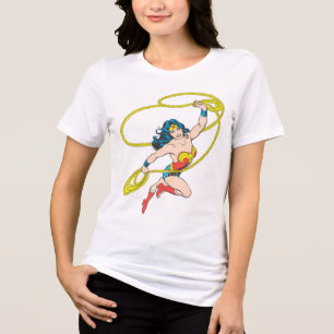 T-shirt En Tri-matière Wonder Woman tient Lasso 3